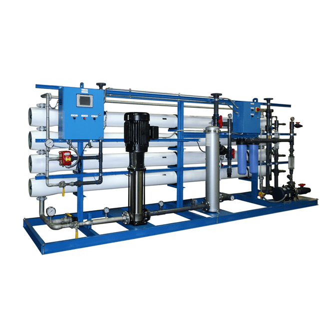 industrial water purification plant