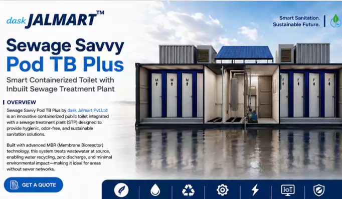 Sewage Savvy Pod Tb Plus